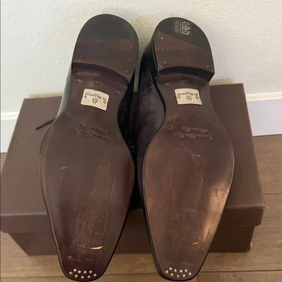 Classic Gray Men's Oxford Shoes - Picture 6 of 6